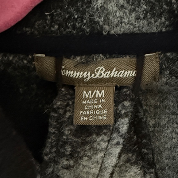 EUC Tommy Bahama Black and Gray Coat - Picture 4 of 5